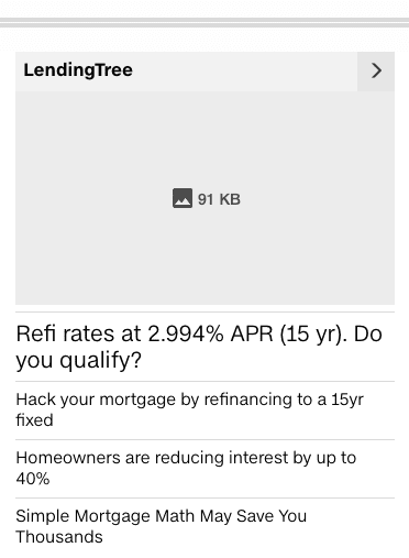 The `unoptimized-*` policies result in a placeholder image being displayed, just as with the `oversized-images` policy.